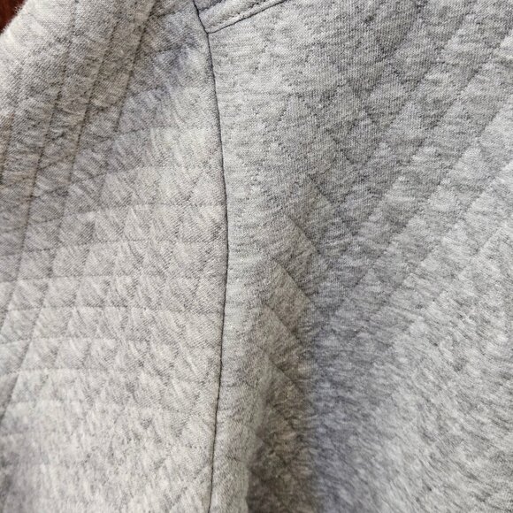 Rodd & Gunn Men's Quilted Double Zipper Sweater, Gray, Sz XL - Picture 4 of 14